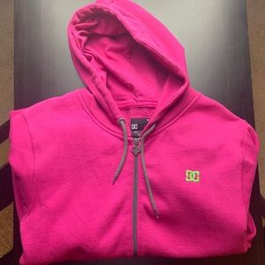 DC Men’s Pink Hoodie